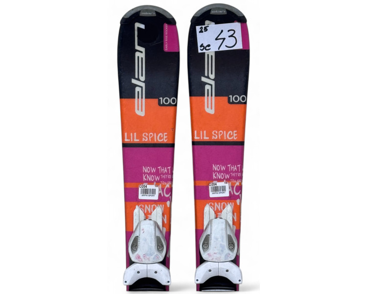 Schiuri ELAN - LIL SPICE second hand - Ski Alpin